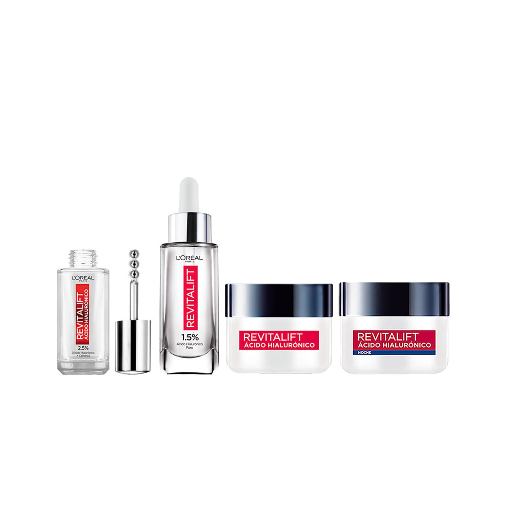Rutina Facial Revitalift Rostro + Ojos Loreal