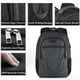 thumbnail image 5 of Mochila Para Portátil De Viaje De 17 Pulgadas Resistente Al Agua Negra, 5 of 7