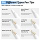 thumbnail image 5 of Puntas BCAVME para Apple Pencil Pro/1ª/2ª/USB‑C – Pack de 6, 5 of 7