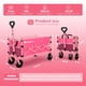 thumbnail image 2 of Carrito Utilitario Plegable Originsure Capacidad 73 kg Rosa, 2 of 8