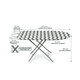 thumbnail image 3 of Tabla De Planchar De Madera Hojas 107x30 Cm, 3 of 5