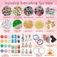 thumbnail image 4 of Kit de fabricación de pulseras Leitait para niñas con 3100 piezas de abalorios de 5 a 12 años, 4 of 6