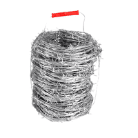 Alambre De Púas Delta Force Calibre 14 Rollo 100 M Gris