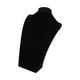 thumbnail image 1 of Busto de terciopelo para collar, soporte para busto de joyería, elegante organizador para collar, colgante, cadena, soporte para exhibición de busto EstiloB-40cm Negro, 1 of 5