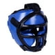 thumbnail image 2 of Casco de boxeo Casco de sparring Protector portátil profesional Casco de kickboxing Equipo para la cabeza Mma Muay Thai Entrenamiento Grappling Taekwo Color Azul M, 2 of 5