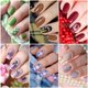 thumbnail image 2 of Juego de Placas de Estampado para Uñas Born Pretty – Cuadros, Flores y Encaje, 2 of 9