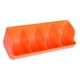 thumbnail image 5 of Comedero Para Lechones, Comedero Para Cría De Aves De Corral, Accesorios Para Cría De Animales, 4 Ranuras, Naranja, 5 of 5