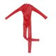 thumbnail image 2 of 1/6 Ropa Ajustada De Manga Larga Para Figuras DID De 12 "Accs PU Rojo, 2 of 5