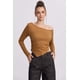 thumbnail image 2 of Polera Mujer Asimétrica Camel, 2 of 4