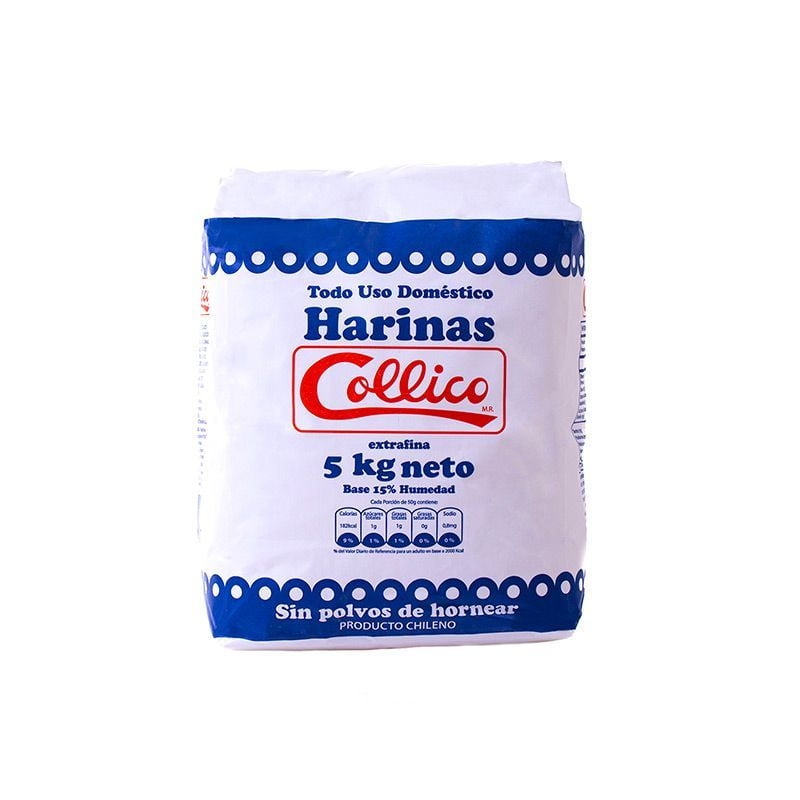 Harina Todo Uso Domestico Bolsa 5 kg Collico