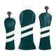 thumbnail image 1 of 3 Fundas Para Cabeza De Golf De Madera Con Equipo De Etiqueta De Número Intercambiable, 1 of 5