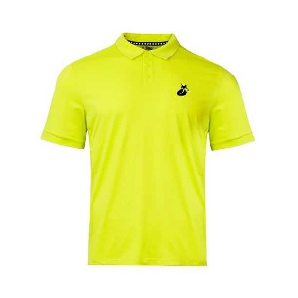 Polera Tilki Polo Pro Lehinde Amarillo Fluor Tenis Padel