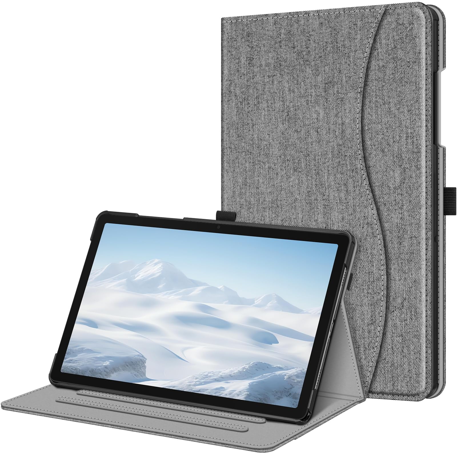 Funda Fintie Para Samsung Galaxy Tab A11+ Plus De 11 Pulgadas 2025/a9+ Plus 2023, Color Gris