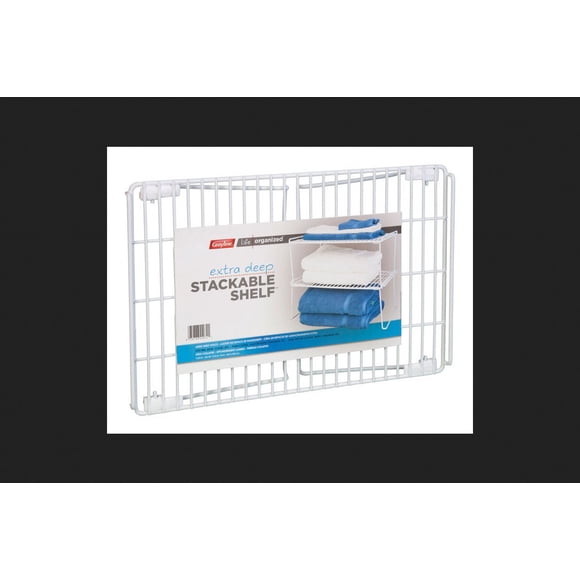 Estante apilable plegable extra profundo Caddy Grayline 44072