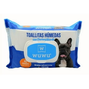 Wuwu - Toallitas Humedas Con Clorhexidina 40 Und