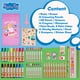 thumbnail image 2 of Set de arte Peppa Pig Kids con estuche de viaje, kit para dibujar y colorear, 2 of 3