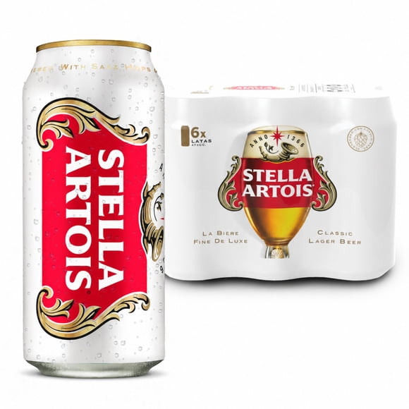 Cerveza Premium Lager Latas Pack, 6 Un 473 ml c/u
