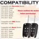 thumbnail image 2 of Llavero de repuesto SUPALAND OHT01060512 para Chevy Cruze Equinox Camaro Impala Malibu Sonic Buick Regal Verano Encore Lacrosse GMC Terrain 2010-2021, paquete de 2, 2 of 7