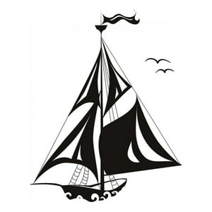 Rienda Libre Graphics - Decomural Sailing Ship Boats Ws-17937