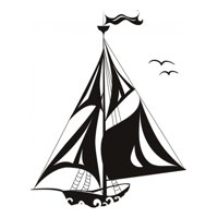 Rienda Libre Graphics - Decomural Sailing Ship Boats Ws-17937