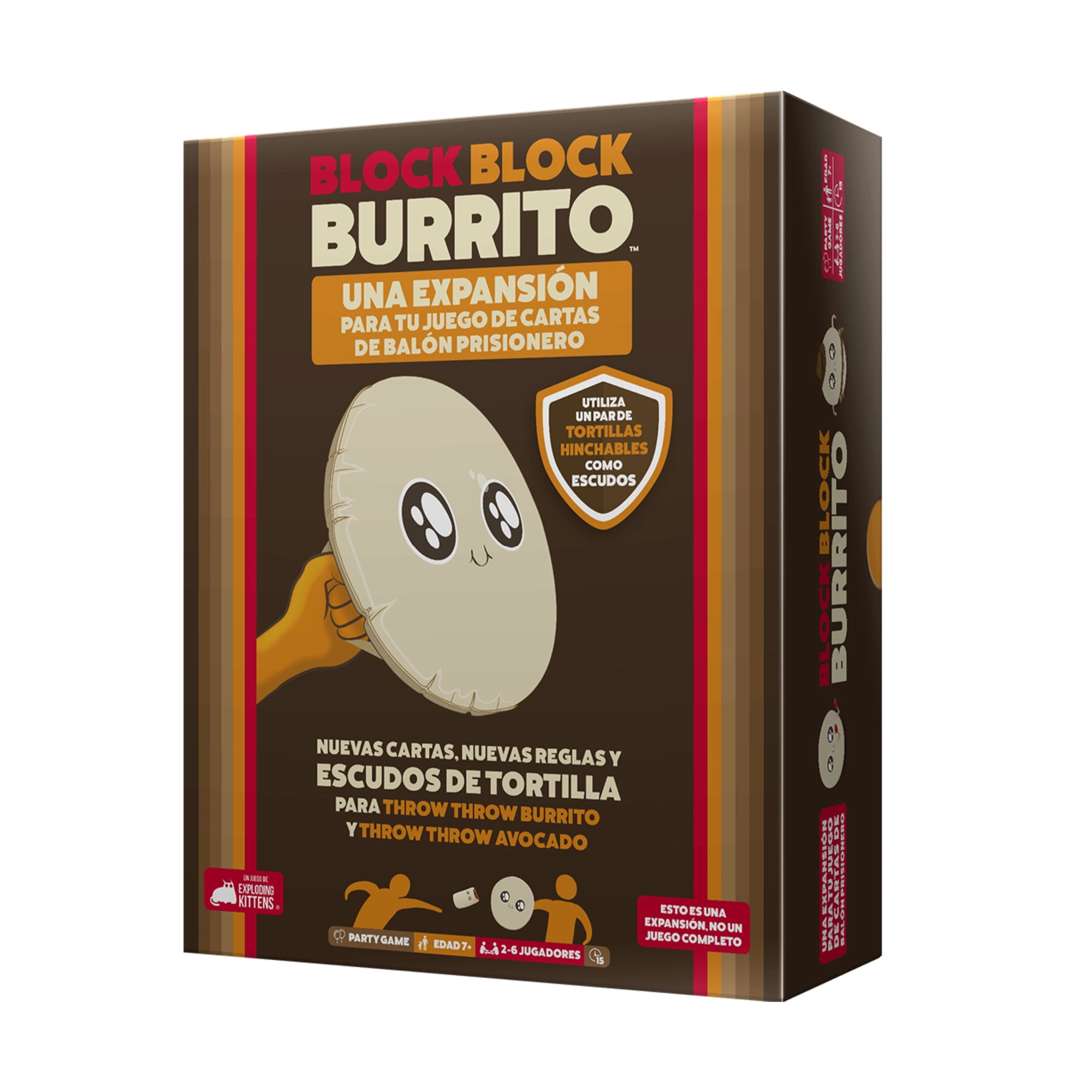 Asmodee - Juego De Mesa Block Block Burrito