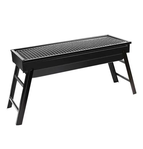 Genérico - Parrilla Parrillera Para Asado Plegable Portatil Xl 60X22X29