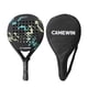 thumbnail image 1 of Raqueta de Pádel J-one Camewin Fibra de Carbono Blanco Azul, 1 of 3