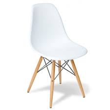 Topdeco - Pack De 4 Sillas Eames Blanca