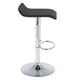 thumbnail image 3 of Pack 2 Piso De Bar Plano Altura Regulable Giratorio Negro, 3 of 6