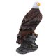 thumbnail image 1 of simulación águila figurilla modelo jardín al aire libre césped ornamento marrón, 1 of 5