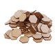 thumbnail image 2 of hexágono en forma de adornos de madera formas para la decoración del arte diy 100 unids 22.5mm, 2 of 5