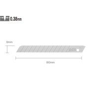 Olfa - Repuesto Cuchillo 9Mm 13 Segmentos Ab-10 10Un.