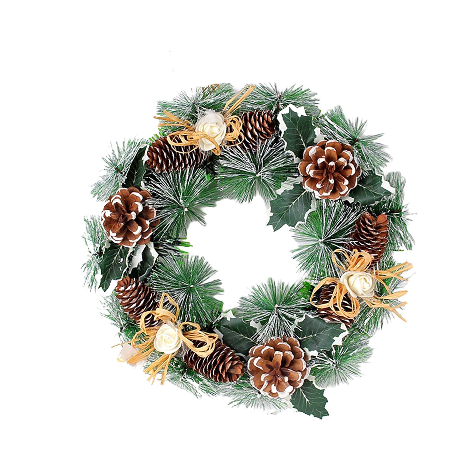 Bothyi - Guirnalda De Conos De 12 Pulgadas, Adorno De Granja De Otoño Para La Decoración Del Hogar De La Boda