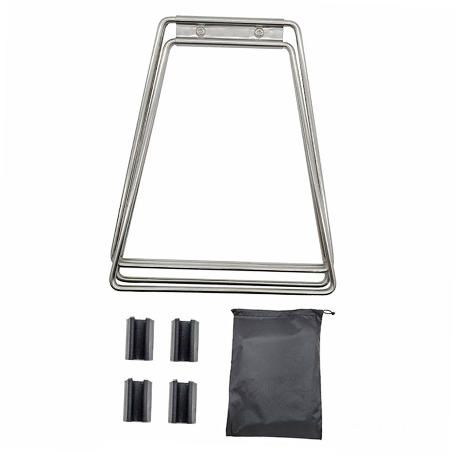 Ioensy - Soporte Para Enfriador Plegable, Soporte Universal Para Contenedor De Agua Para Barbacoa, Viajes, Camping, Color Plateado