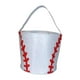 thumbnail image 2 of Bolsa De Caza De Huevos De Pascua Béisbol Plateado, 2 of 2