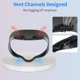 thumbnail image 5 of Set de 3 almohadillas faciales para casco VR AODELAN, cuero PU transpirable, 5 of 9