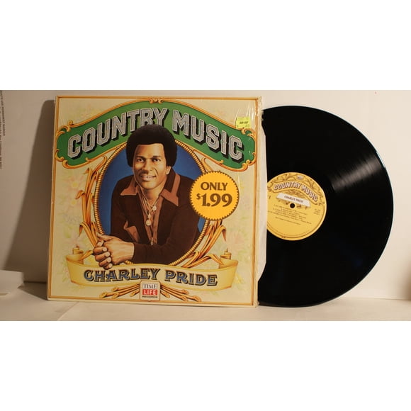 Vinilo de música country de Time Life Records: Charley Pride