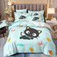 thumbnail image 1 of Cartoon Sanrio pompom Bedding Set,Chococats Bedding Set,Chococats Duvet Cover for Children and Adults Room Decoration Gifts Bed Sheets, 1 of 5