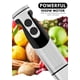 thumbnail image 3 of Batidora de mano MegaWise de acero inoxidable 3 en 1, 1000 W, 12 velocidades, 3 of 8