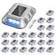 thumbnail image 1 of Luces de muelle addlon 24 unidades IP67 impermeables con energía solar, 1 of 8