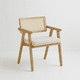 thumbnail image 2 of Sitial Noruego de Madera Acolchado, 2 of 3