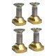thumbnail image 2 of 4x Reemplazo De Tornillos De Aleta De Tabla De Surf No Se Necesita Herramienta Tornillo De Aleta De Pulgar Y Placa Tornillos Phillips De Latón M8, 2 of 5
