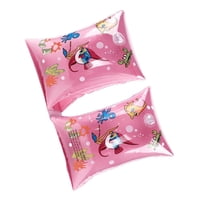 Magideal - 2 Piezas Brazaletes De Natación Inflables De Dibujos Animados Enrollables Ropa De Piscina Para Niños Juguetes De Tubo De Flotador De