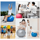 thumbnail image 2 of Pelota balon 75 cm pilates yoga + inflador, 2 of 3