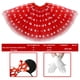 thumbnail image 3 of Conjunto de Disfraz QTECLOR Rojo/Blanco con Lunares para Adultos, 3 of 7
