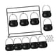 thumbnail image 5 of Cuencos Para Dulces De Halloween, Accesorios De Escena Con Estante De Hierro, Cuencos Para Servir De Brujas Negras, 9 Cuencos, 5 of 5