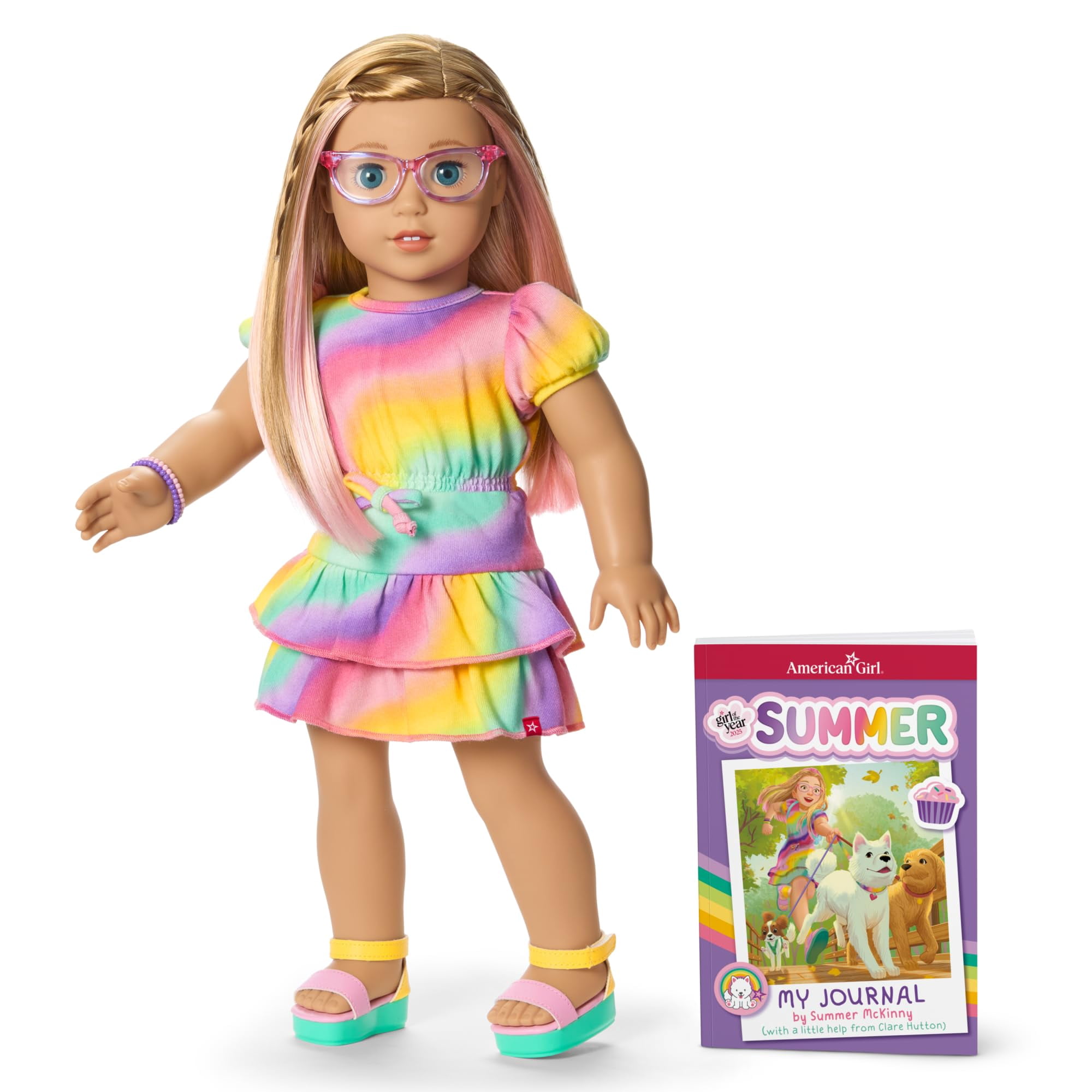 Muñeca American Girl Summer Mckinny, Chica Del Año 2025, 45 Cm