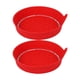 thumbnail image 4 of Posavasos Con Inserción De Copa Para Coche, Posavasos Redondos Para Vehículo, Para Fiesta, Oficina, RV, Rojo, 4 of 5