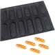 thumbnail image 2 of Pan de silicona Pan Pan para hornear, Mini Baguette Pan Pan Perro caliente perforado Pan 12 Pan antiadherente hornear forros alfombra, 2 of 3