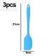 thumbnail image 2 of Cuchara de silicona, espátula, cuchara, raspador para cocinar, mezclar, hornear y servir, juego de 3, 2 of 5